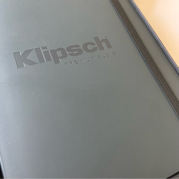 Klipsch Premium Audio Leather Black Journal Notebook Rare Collectors Merch - Picture 8 of 11